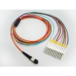 12-fiber MPO-LC Fanout Cable
