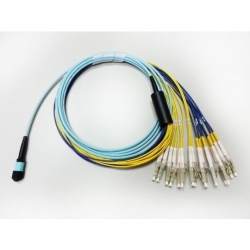 16-fiber MPO-LC Fanout Cable